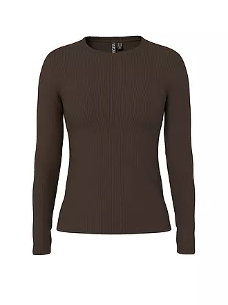 PIECES | Maglietta a maniche lunghe PCRUKA | braun